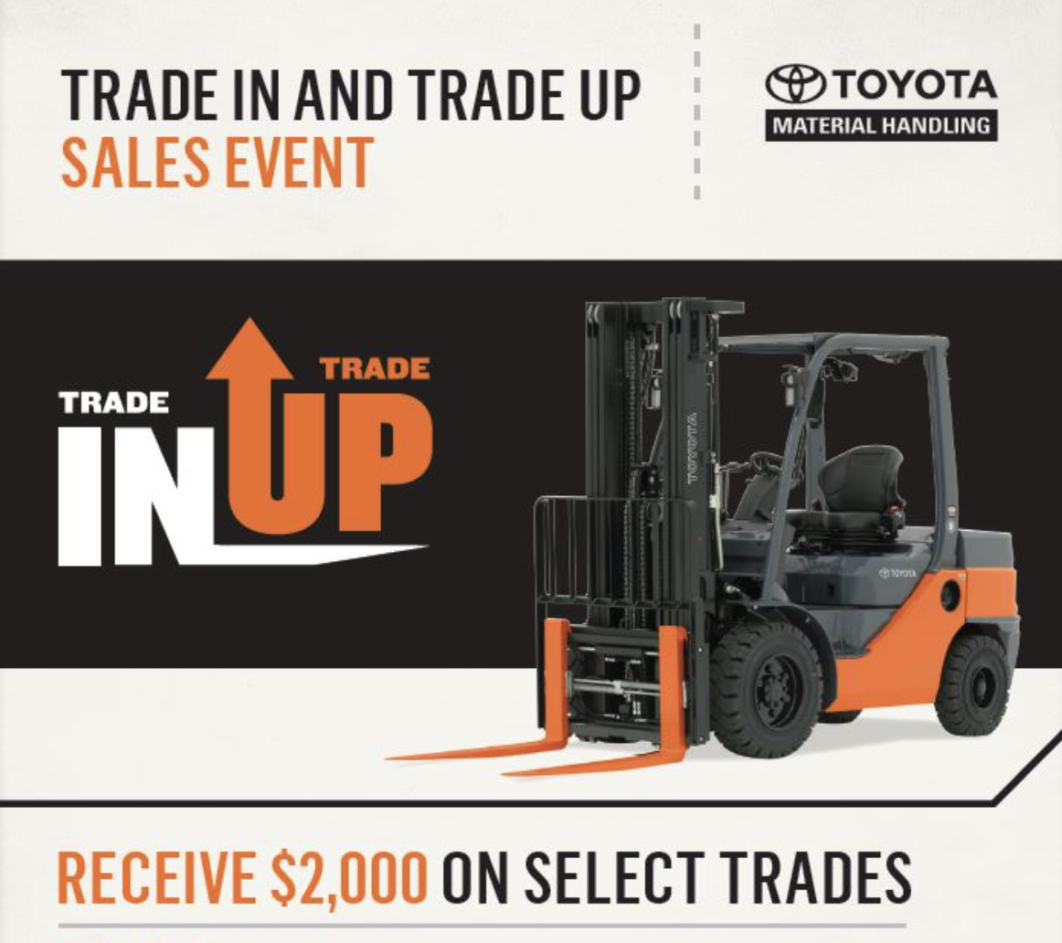 Toyota Trade In and Trade Up sales event