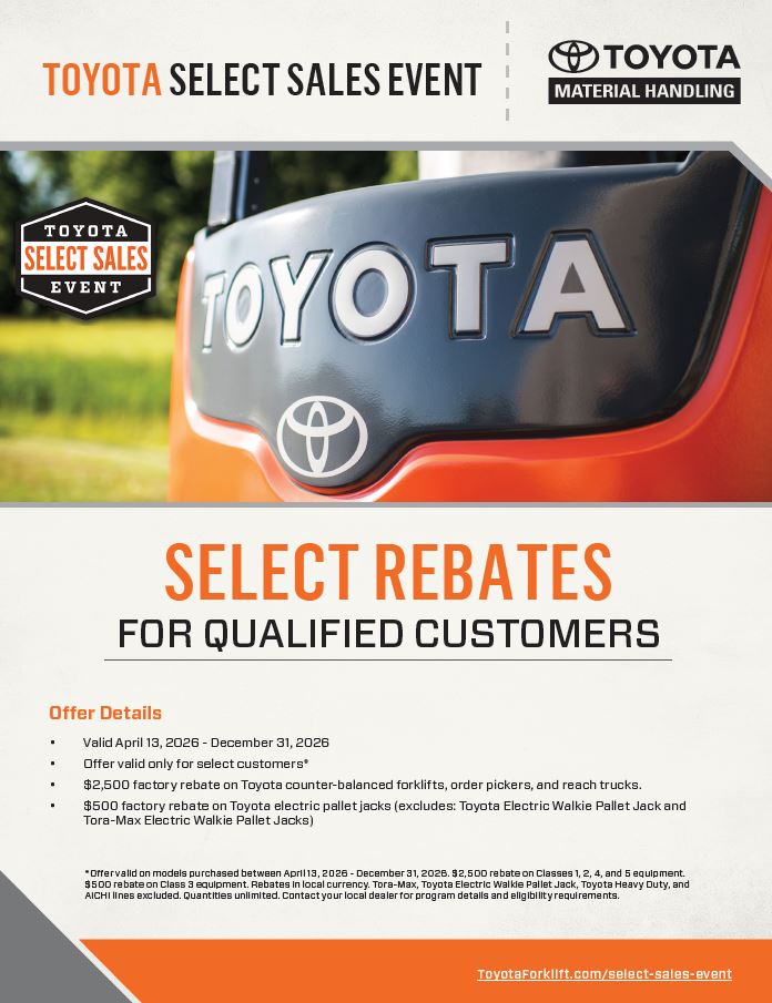 Trade up to Toyota sales event