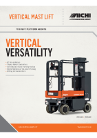 AICHI Vertical mast brochure