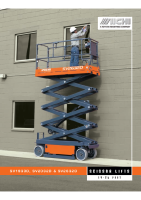 AICHI scissor lift brochure